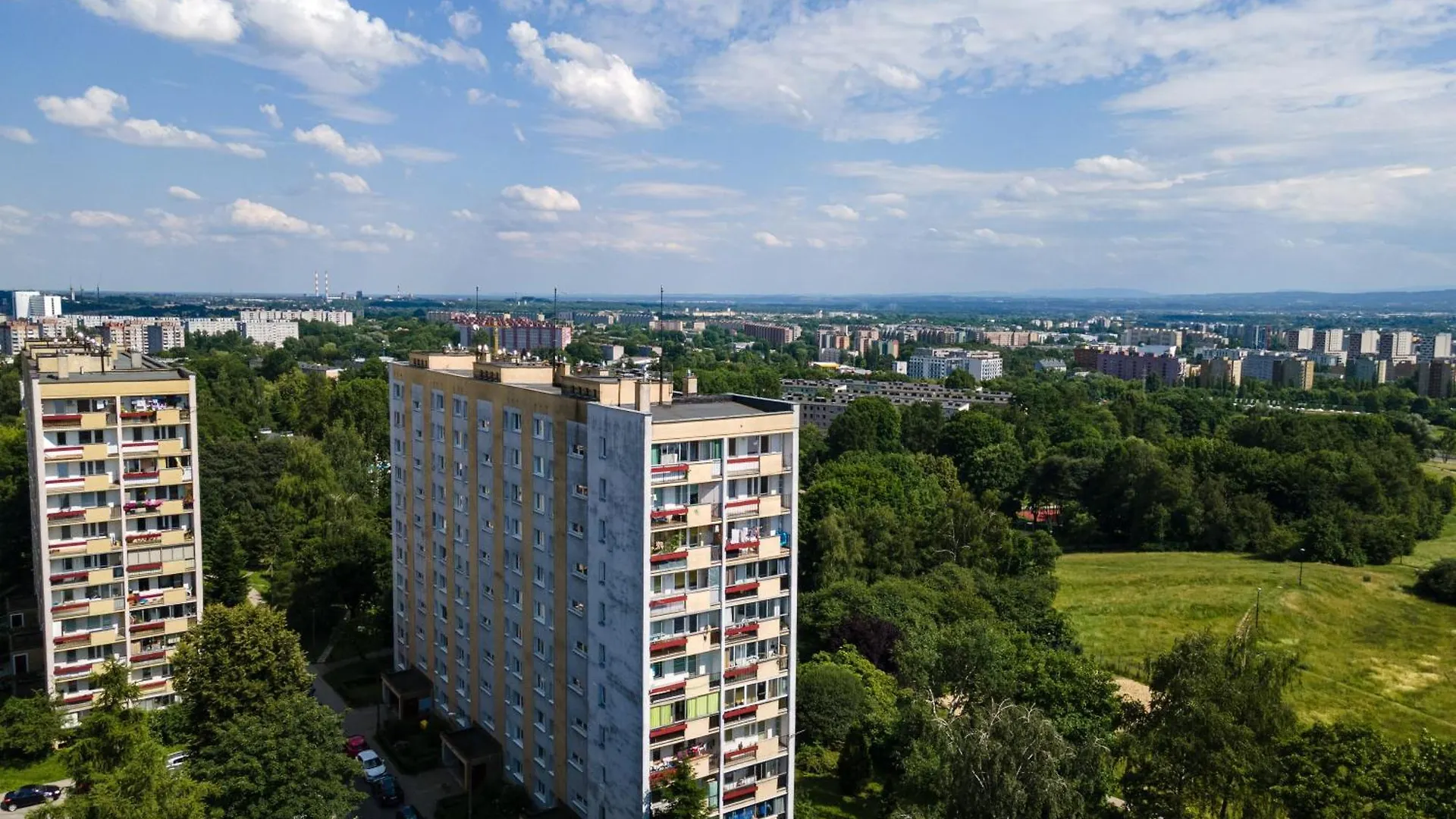 Park Tysiaclecia Grey Studio Apartment Krakow