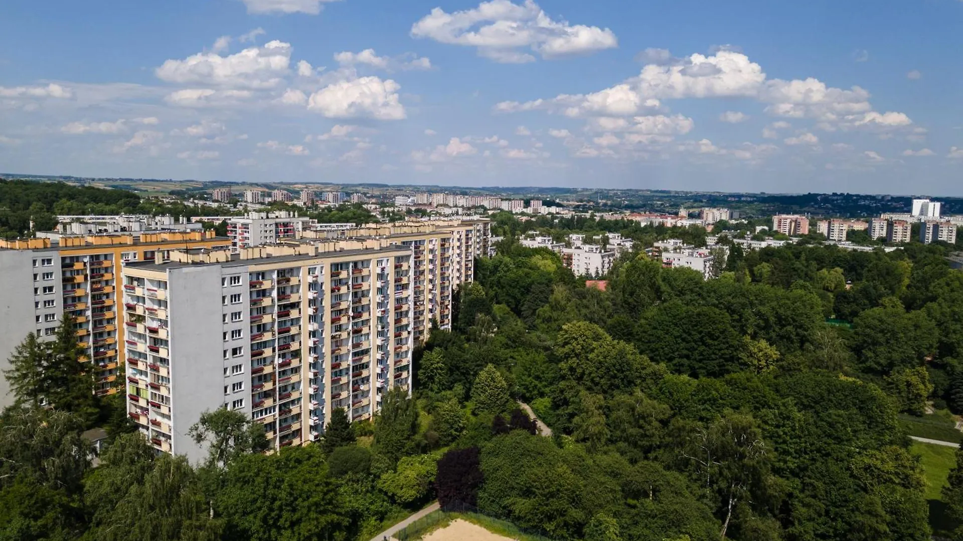 Park Tysiaclecia Grey Studio Apartment Krakow