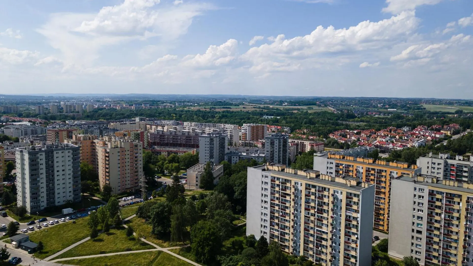 Park Tysiaclecia Grey Studio Apartment Krakow